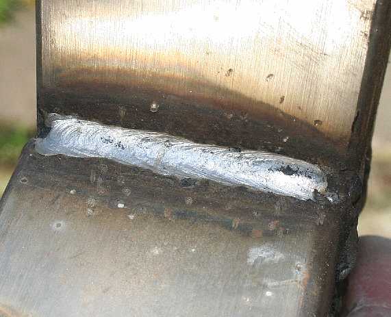 welding stainless steel arc mig 90 degree butt join 1