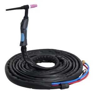 Gorionik (polikabel) TIG WP18, 8m KONEKTOR 2 PIN + HOLENDER VODENO HLAĐENJE